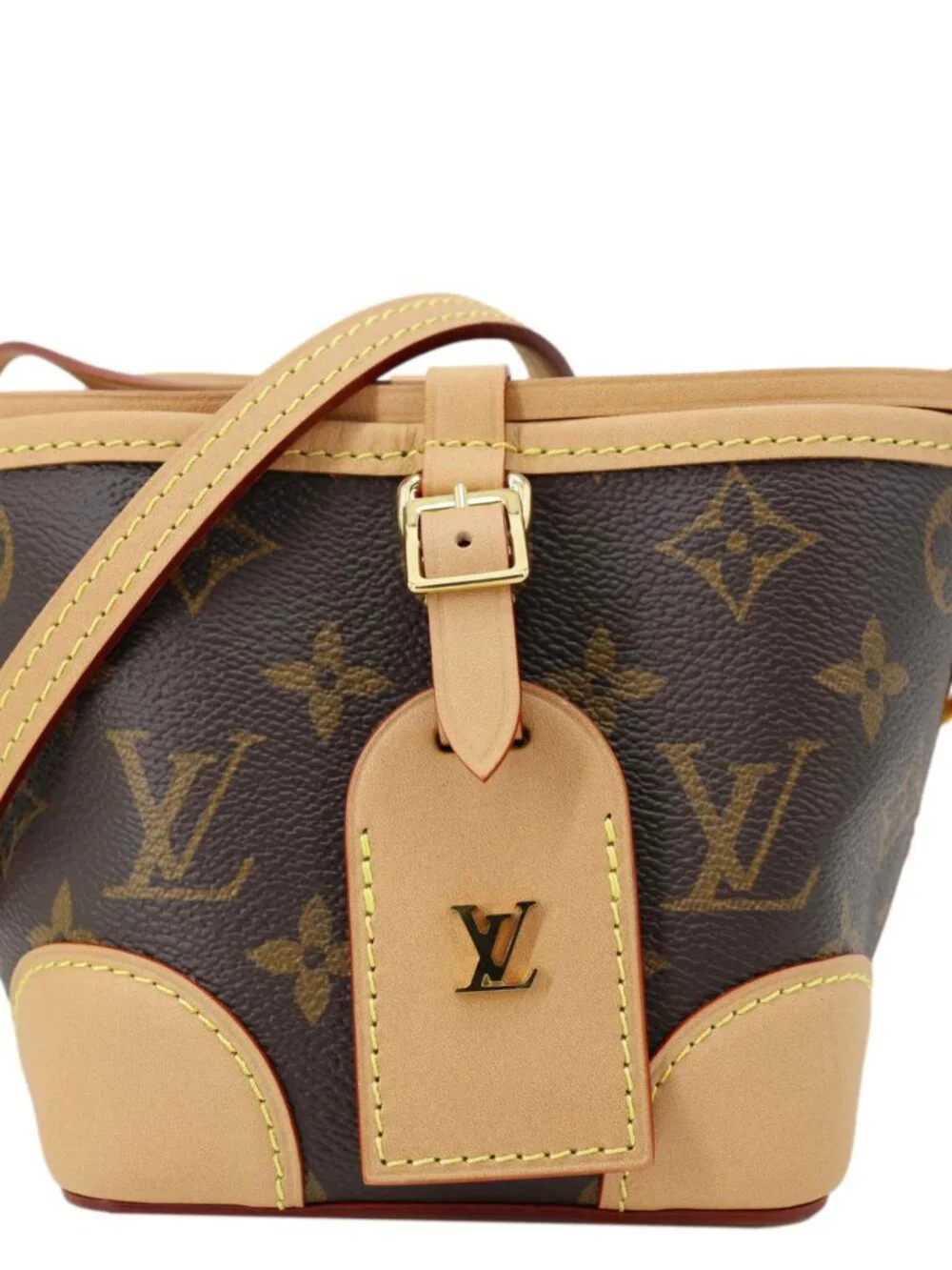 Louis Vuitton Noe Purse Monogram Canvas Crossbody Bag Brown
